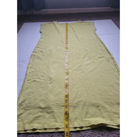 Eileen Fisher Yellow Midi Dress - Picture 8 of 9